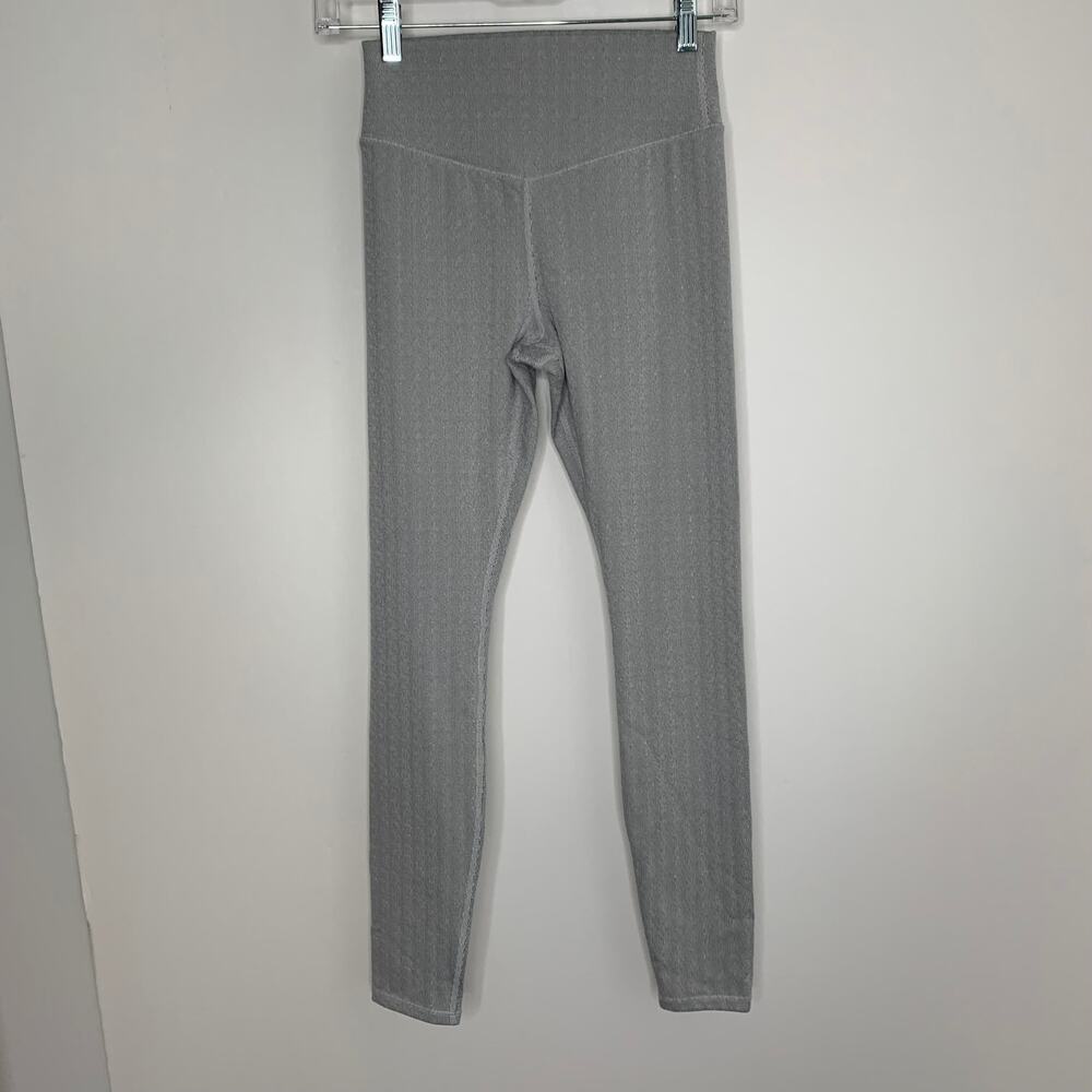 Vuori Women's Textured  Chilled Out Legging Houndstooth Grey Small